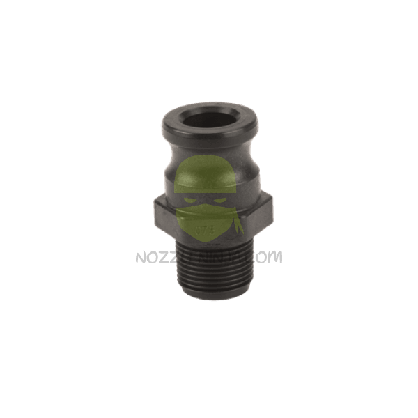 075F ¾" Male Adapter X ¾" Male Thread Poly Cam Lever Coupling
