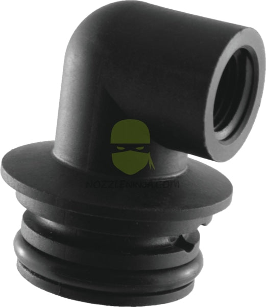 ORS Male 90° elbow to 1/4" Female pipe thread outlet