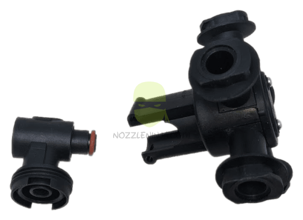5-Way Combo-Rate Turret With Reversible Side Mount Check Valve Port