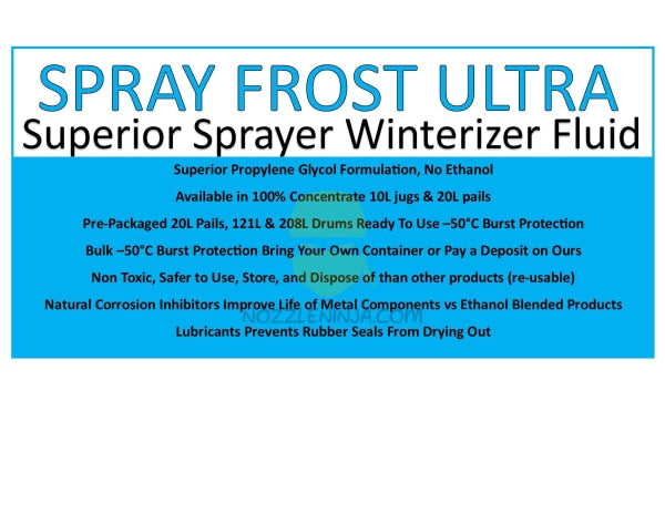 Spray Frost Ultra Ready To Use Pre-Packaged Includes Container