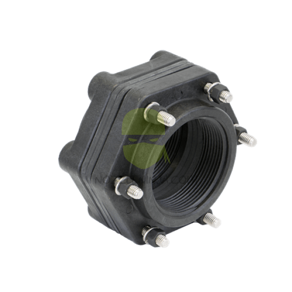 BF300 3 X 3 Threaded Bolted Tank Flange With EPDM Gasket