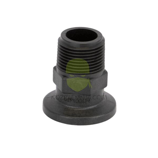 M100MPT Flange to 1" Male Pipe Thread