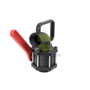 VA200FP 2" Full Port Nozzle Valve With 90 Elbow and Handle